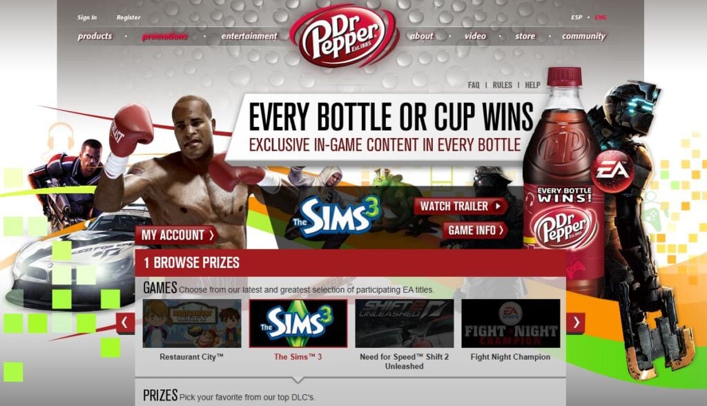 DrPepper Sims3 WaybackMach