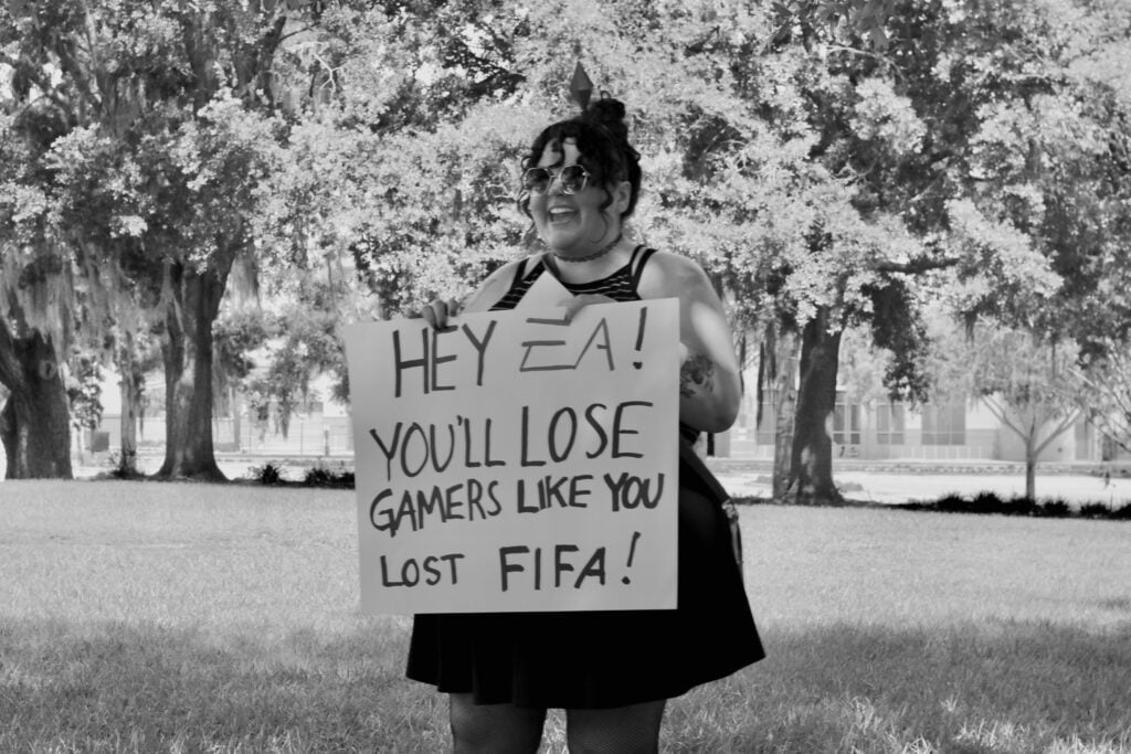 EA Funeral Buyout Protest Staged Outside of EA Orlando Office: Press Release and Photos 82 IMG 0775