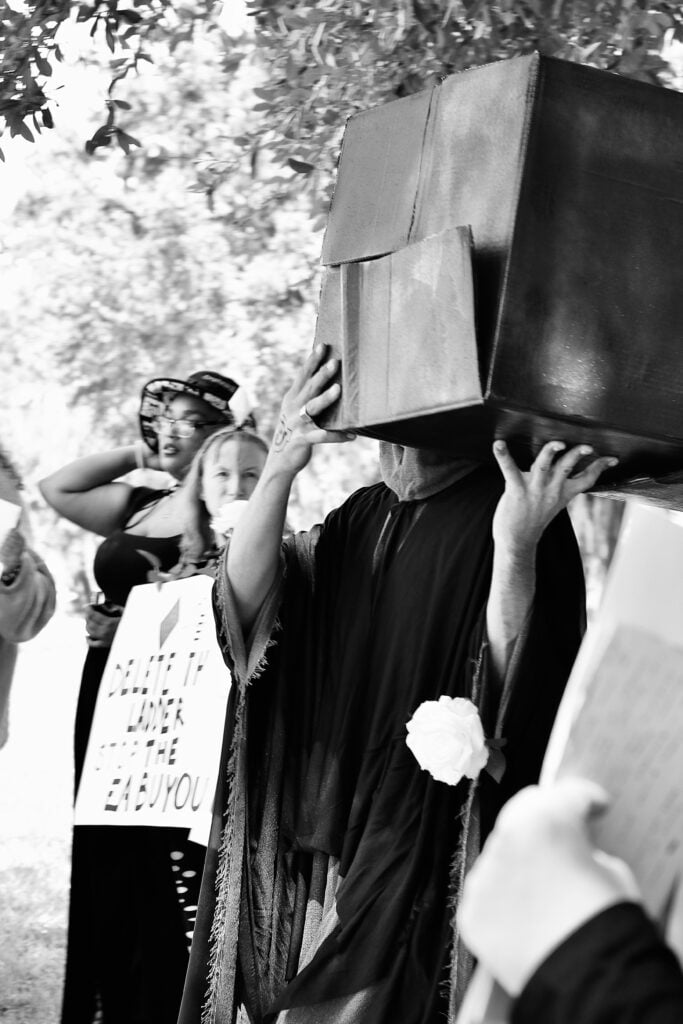 EA Funeral Buyout Protest Staged Outside of EA Orlando Office: Press Release and Photos 84 IMG 0785