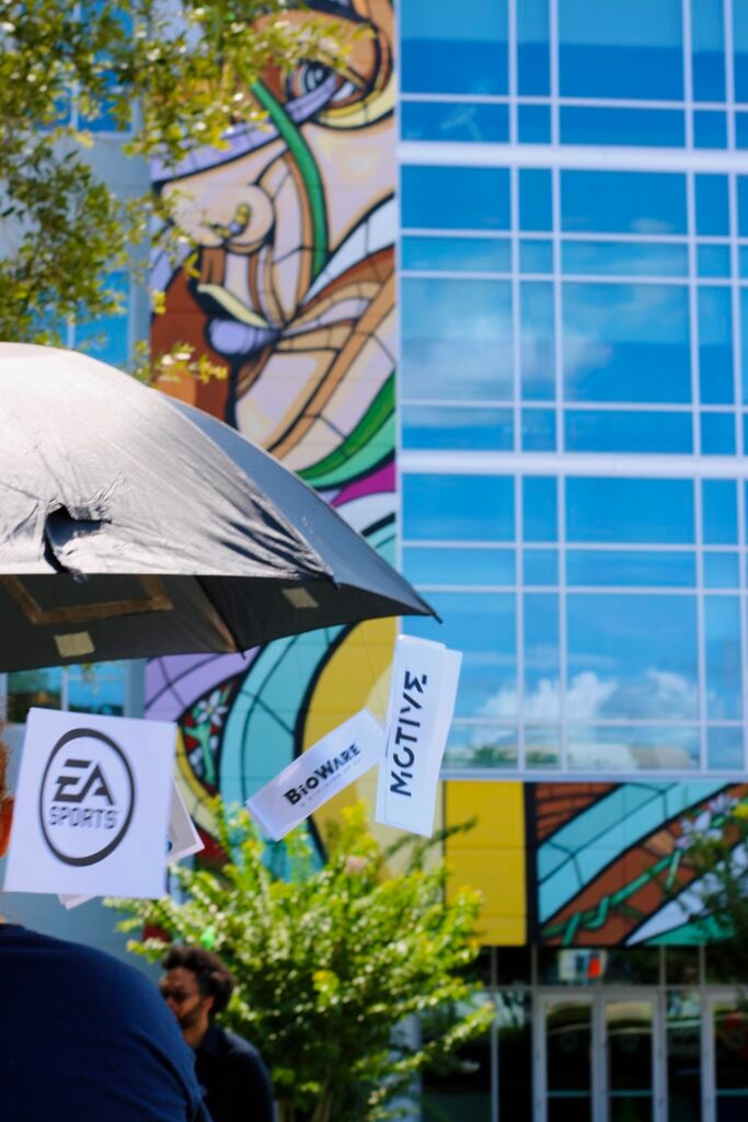 EA Funeral Buyout Protest Staged Outside of EA Orlando Office: Press Release and Photos 17 IMG 0809