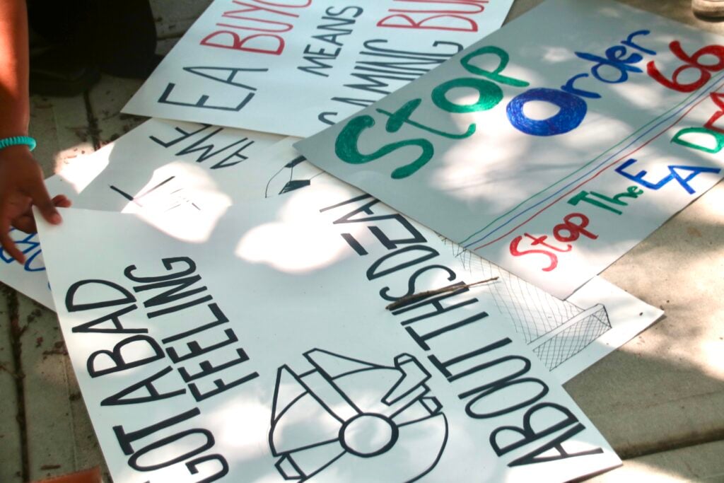 EA Funeral Buyout Protest Staged Outside of EA Orlando Office: Press Release and Photos 44 IMG 0878