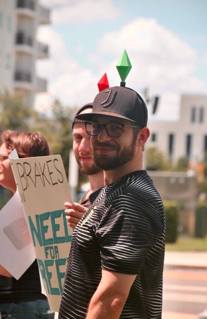 EA Funeral Buyout Protest Staged Outside of EA Orlando Office: Press Release and Photos 49 IMG 0894