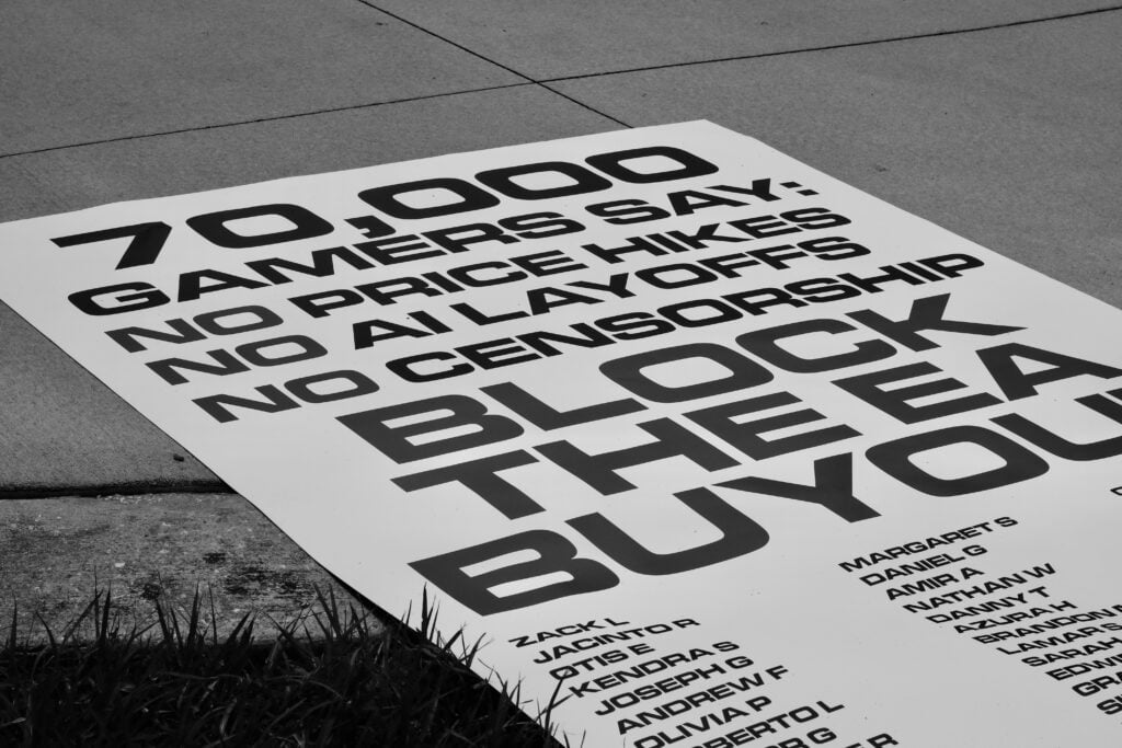 EA Funeral Buyout Protest Staged Outside of EA Orlando Office: Press Release and Photos 71 IMG 0955