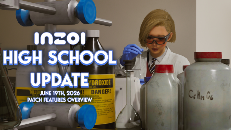 InZOI High School: NEW Patch Features & Overview