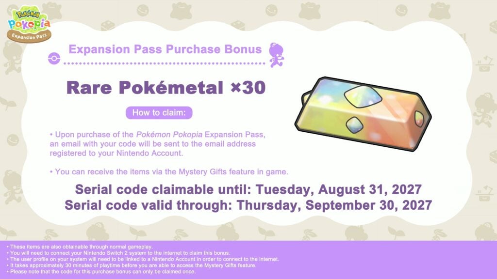 FREE Pokémon Pokopia Update & NEW Expansion Pass Announced on Nintendo Direct June 2026! 28 Nintendo Direct 6.9.2026 Nintendo Treehouse Live June 2026 43 5 screenshot
