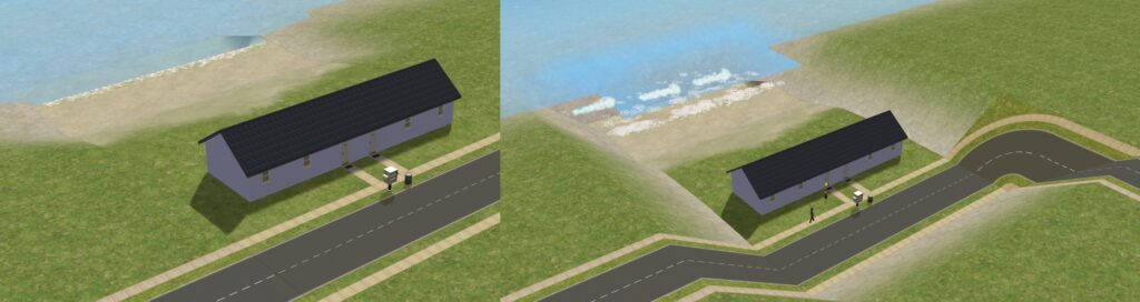 Showcase on apartment height-map glitch.