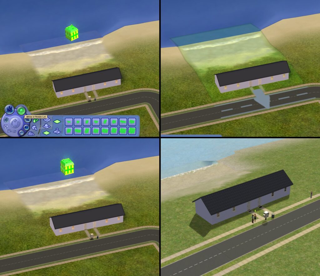 Picture guide on fixing the height map glitch.