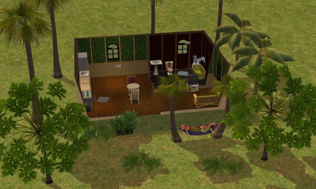 An example of a custom Island's Secret Lot.
