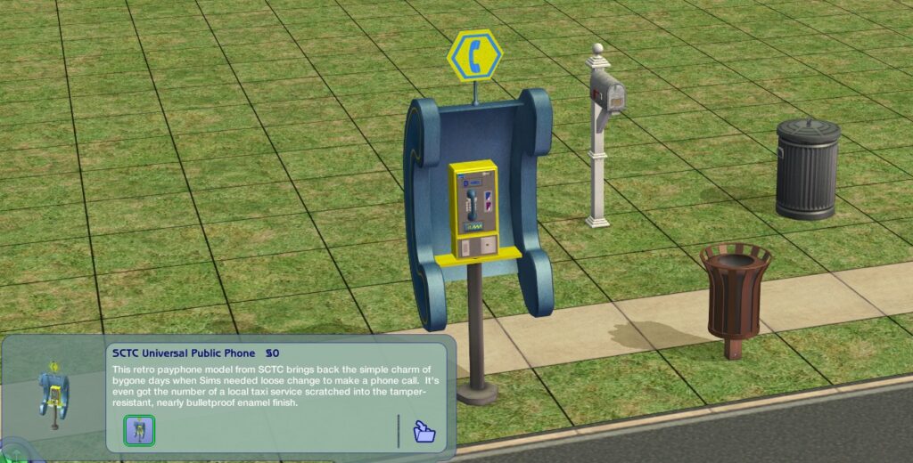 Public Phone showcased.