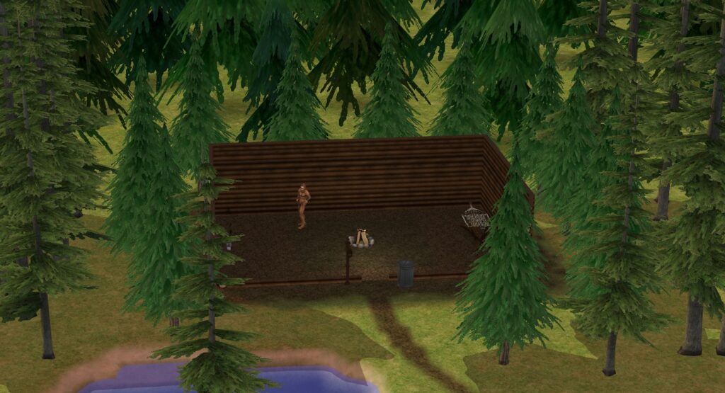 An example of a custom Mountains' Secret Lot.