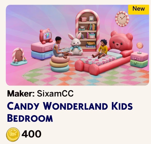 Four New Maker Packs Have Hit The Sims 4 Marketplace 15 candymenu