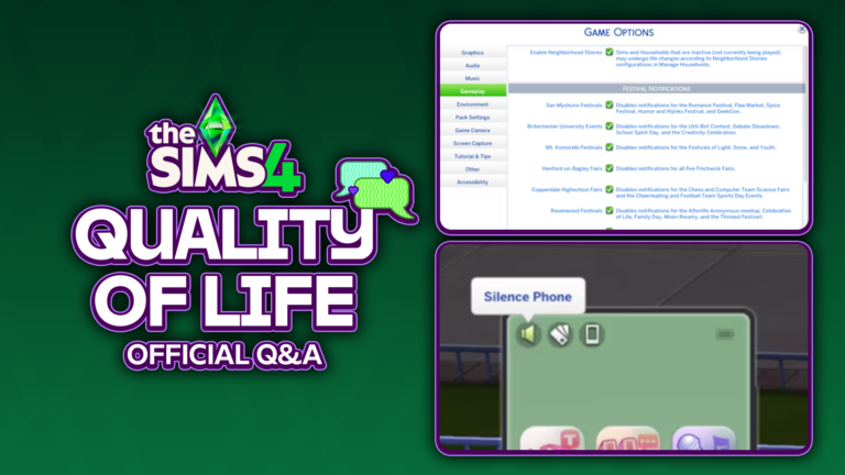 The Sims 4 Quality of Life Q&A: What’s Coming in The June 2026 Update!