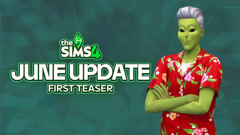 The Sims Team Posts A First Teaser For The Sims 4 June Update