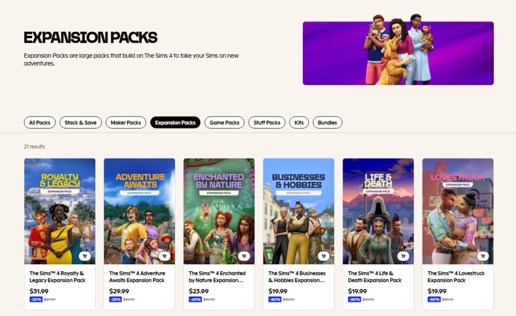 sims 4 august sale