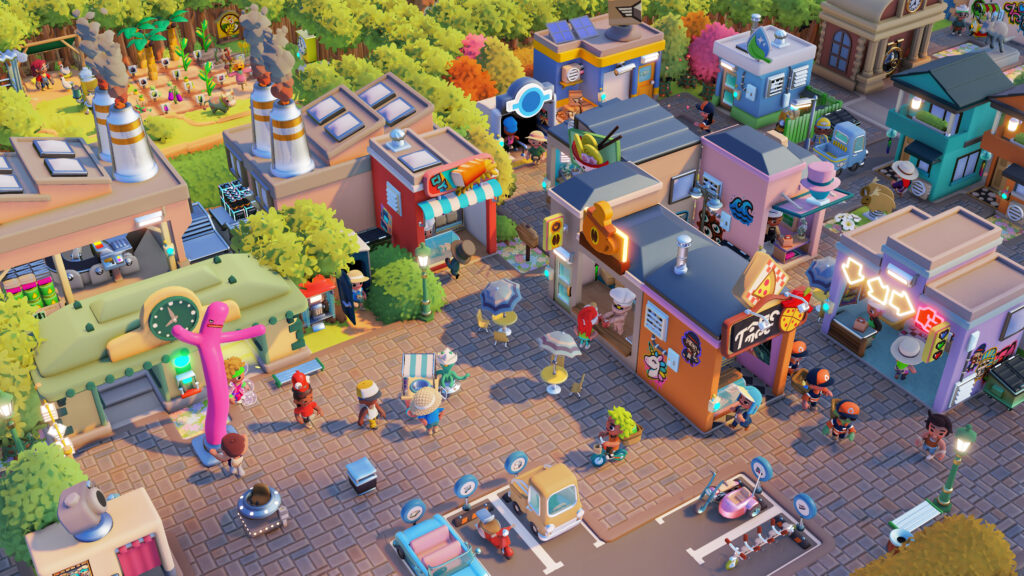 go-go town features