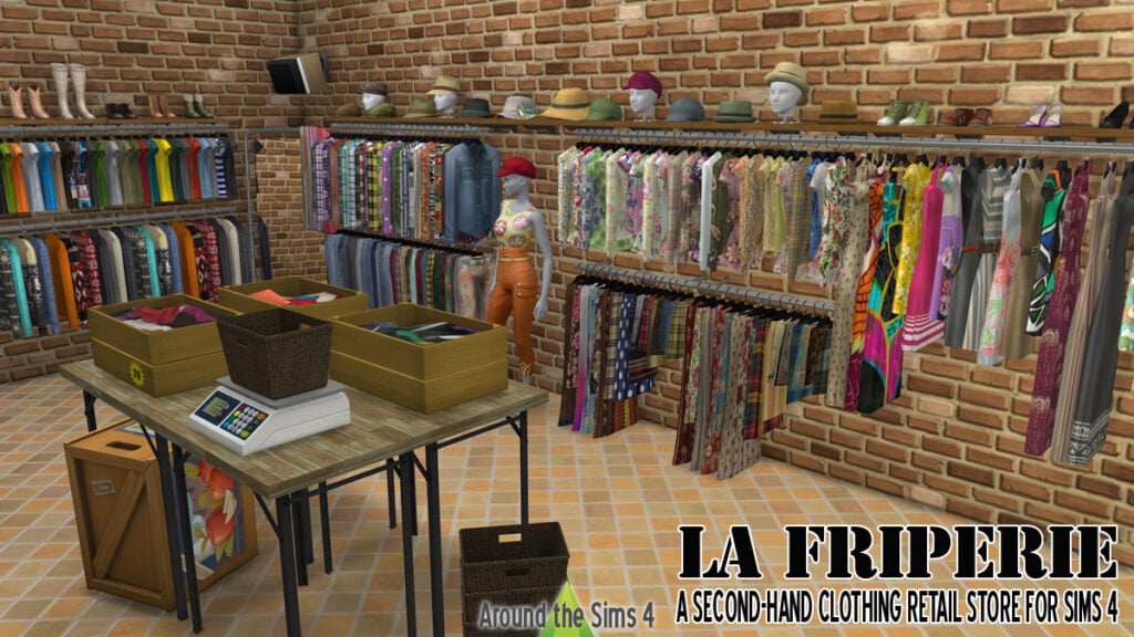 Sims 4 Thrift Store CC