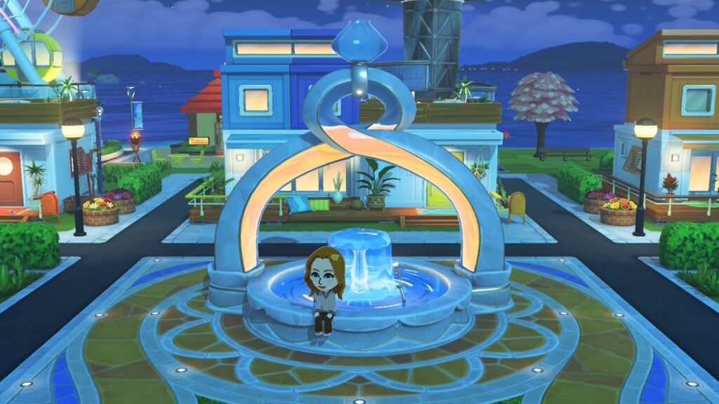 The wishing fountain in tomodachi life living the dream