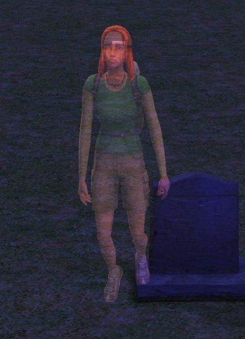 Satellite ghost