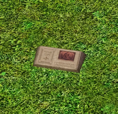 Small gravestone