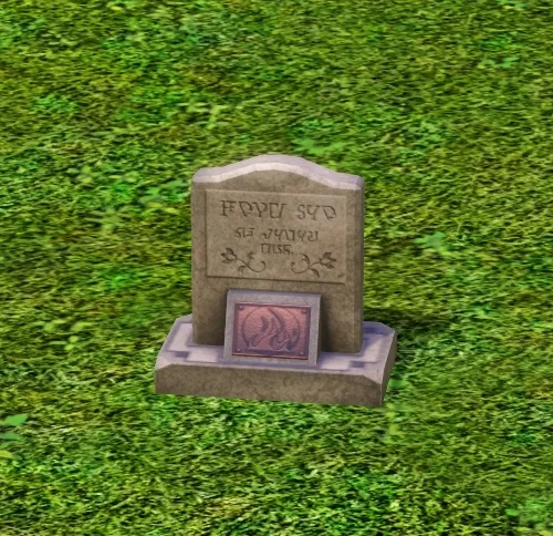 Medium gravestone