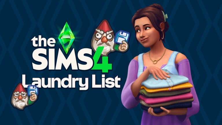 The Sims 4 Autosave Announced: July 14th, 2026 Laundry List