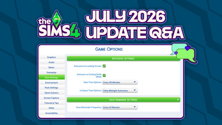 The Sims 4 July 2026 Update: Full Developer Q&A Recap