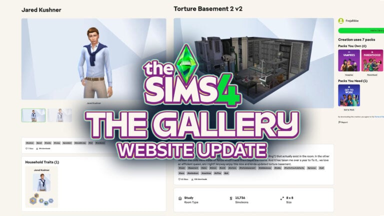 EA Launches Refreshed The Sims 4 Gallery For The Web