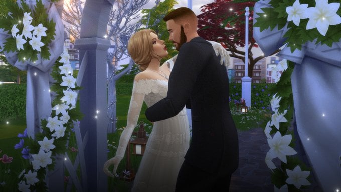 EA Promotes The Sims 4 Packs Through The Taylor Swift And Travis Kelce Wedding 1 sims 4 packs taylor swift wedding