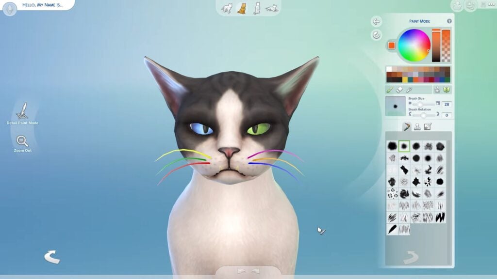 The Sims 4 Universal Recolor Mod by Jellypaws: Big Promises & A Permanent Paywall 1 The Sims 4 Cats Dogs Create A Pet Official Gameplay Trailer 1 53 screenshot