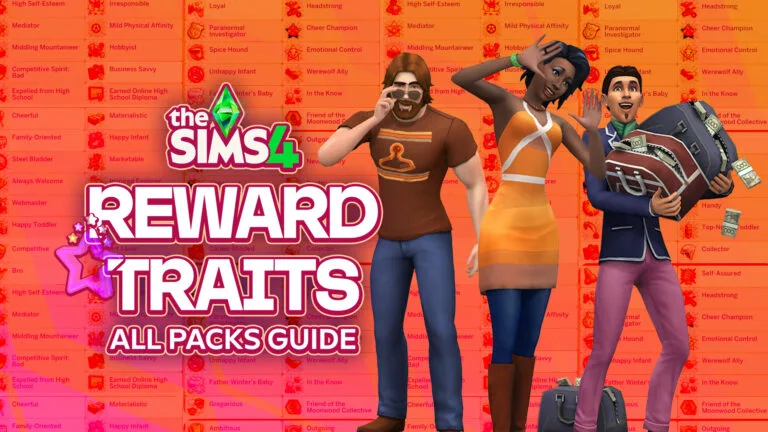 The Sims 4 Reward Traits Guide