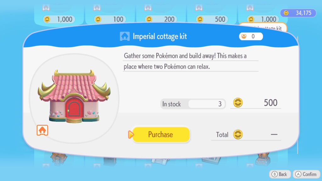 Imperial cottage kit Pokemon Pokopia