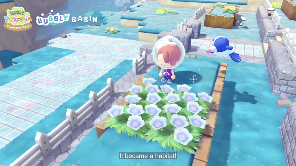 A new flower habitat in Pokopia Expansion Pass