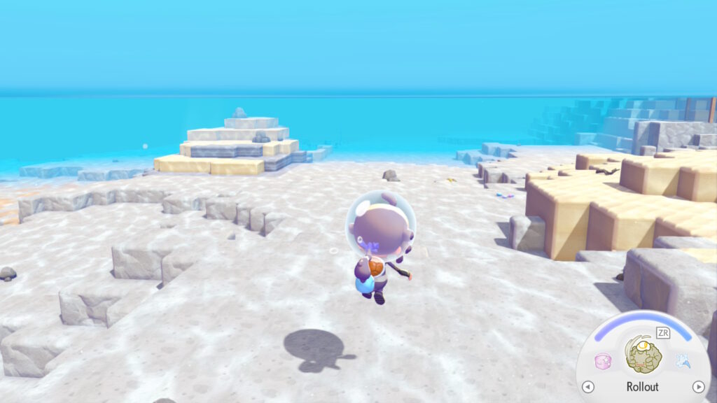 Pokemon Pokopia Underwater Bleak Beach