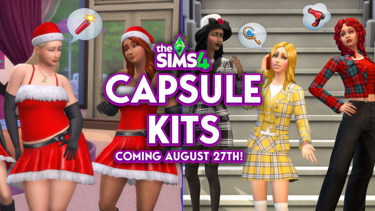 Two New Collaboration Kits Announced: Mean Girls & Clueless Come To The Sims 4!