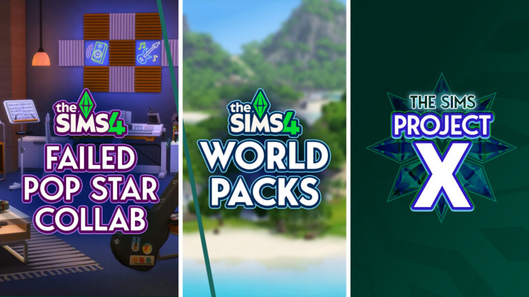 Failed Pop Star Collaboration, Potential Sims 4 World Packs And Project X Development News