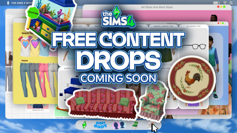 Maxis Teases Free Content Drops For The Sims 4